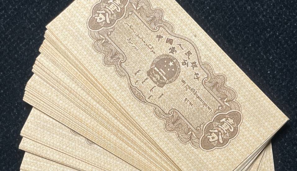 原创少见的1分纸币，有这个特征单张能卖100元以上，谁能找到？