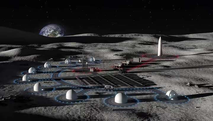美国计划在月球上建铁路，修一条“柔性悬浮轨道”进行客货运输