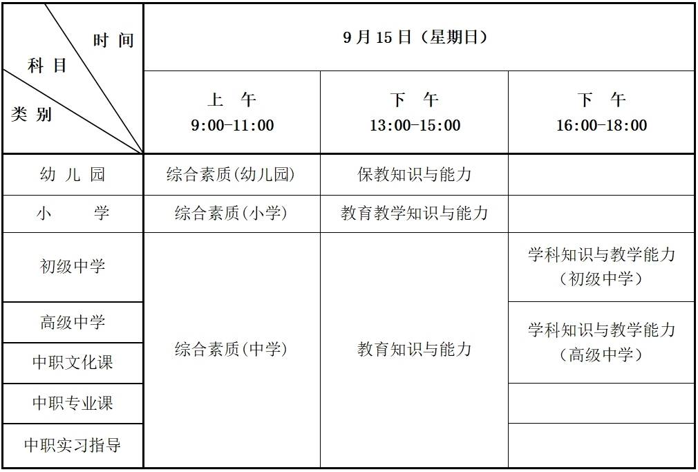 2024下半年教师准考证打印时间9月9日-15日，官网中国人事考试网