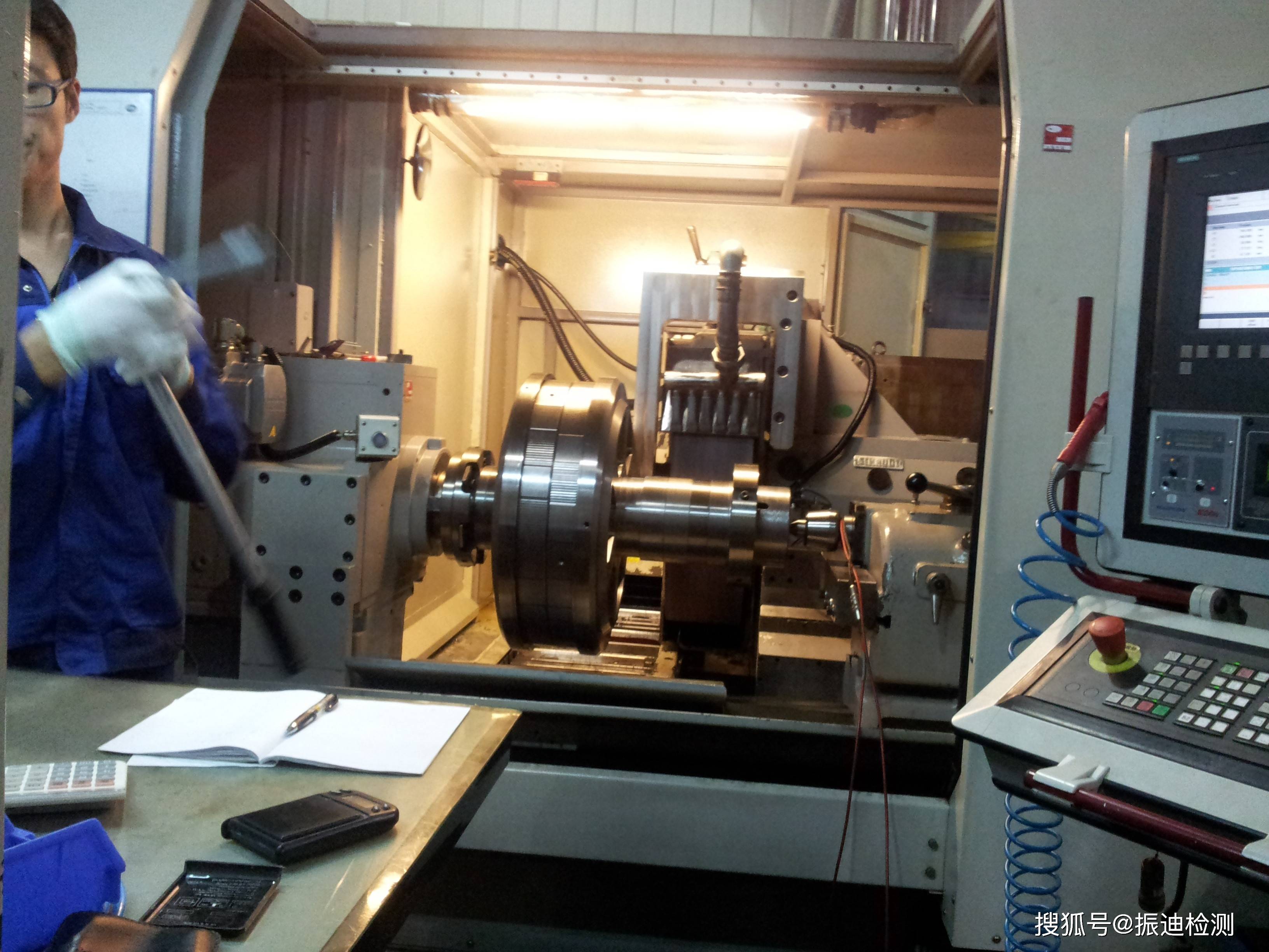 振迪检测25年机床主轴现场动平衡校正服务