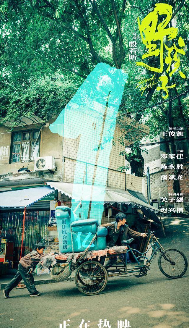 王俊凯主演电影《野孩子》票房破亿