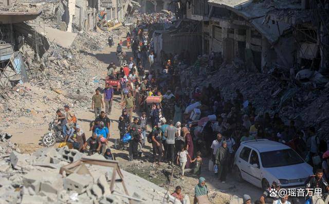 哈马斯真主党顶不住了！以军掌控加沙，87.8万巴勒斯坦人陷入绝境
