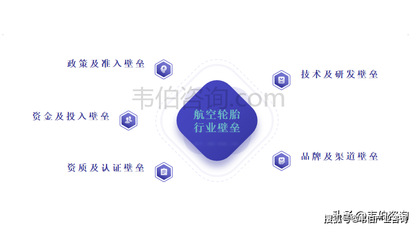 开云全站入口2024年航空轮胎行业主要壁垒及全球航空轮胎生产企业分布情况(图6)