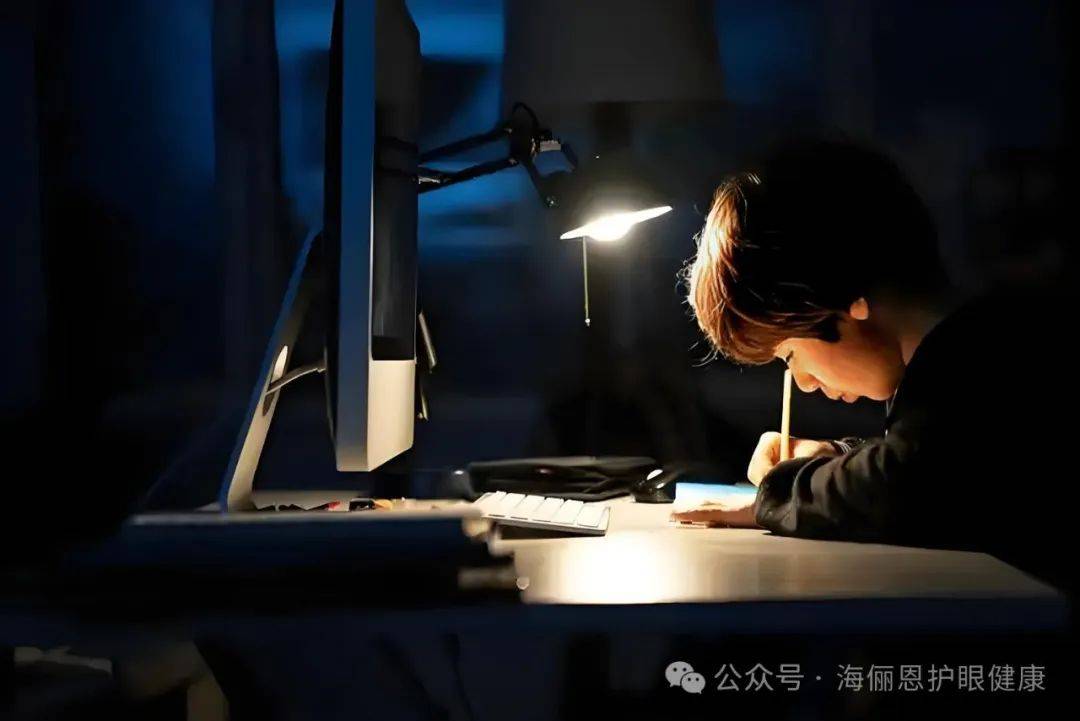 04误区四：💦 晚上看书对眼睛不好？很多人都觉得晚上看书必然会对眼睛造