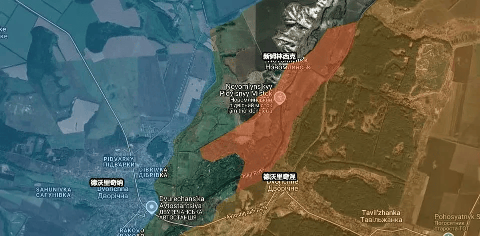 俄乌战场新动态：俄军成功拿下新西姆林卡，开始向德沃里奇纳进攻