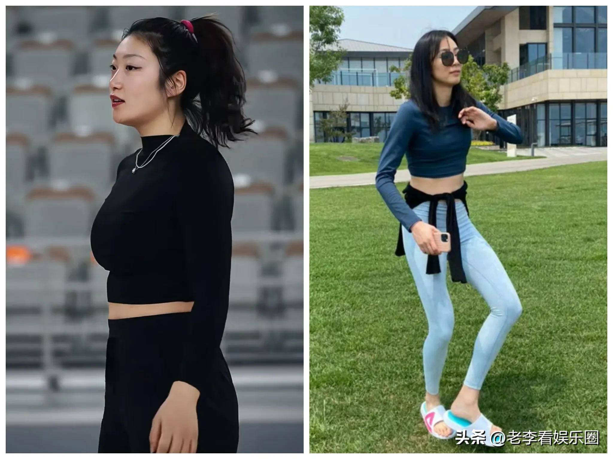 最美篮球员赵爽身穿瑜伽裤现身颜值直逼李梦身材OB电竞下载如同明星(图6)