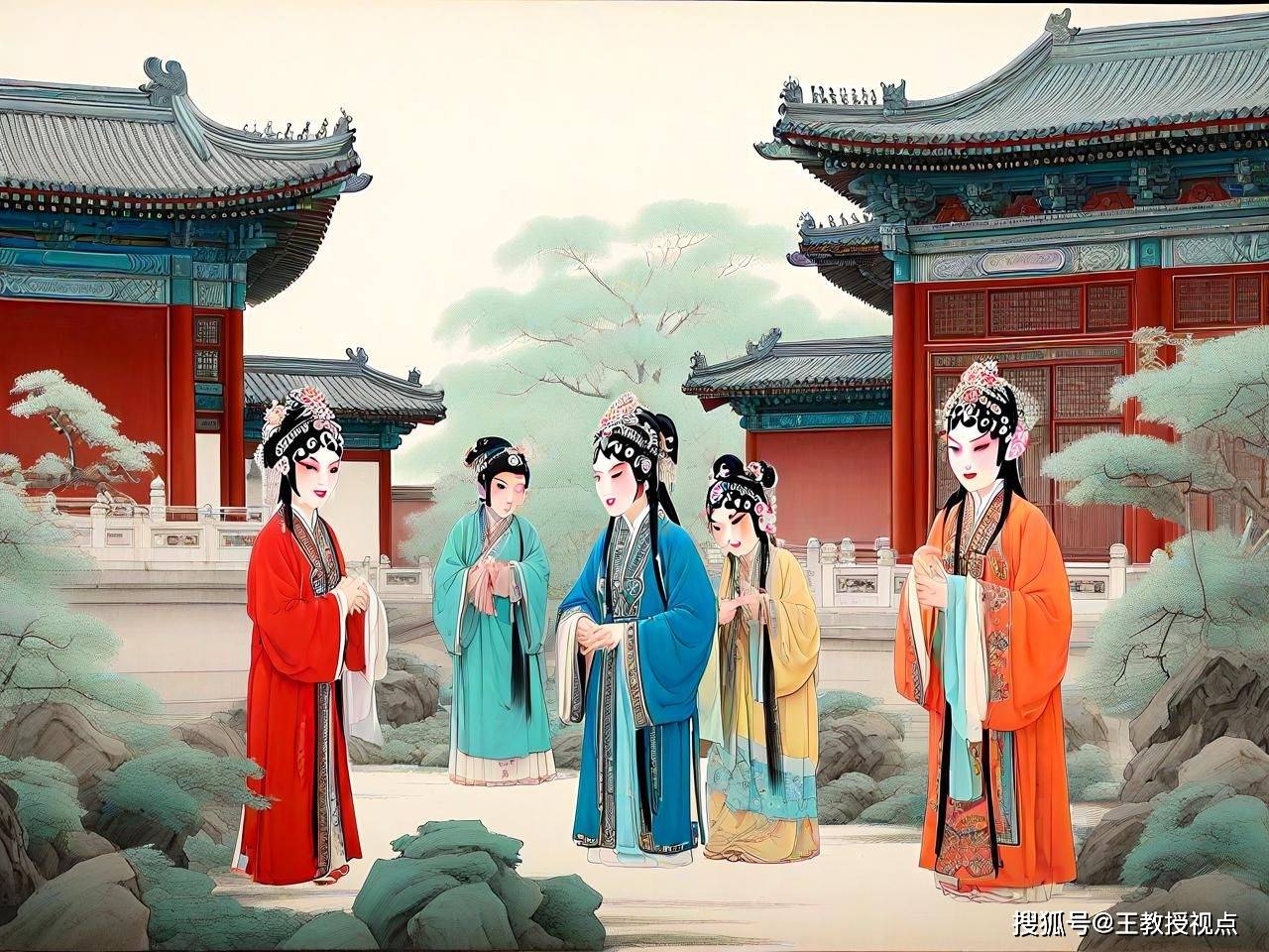 皇家园林戏曲盛环球360APP景多彩人物共绘华章(图16)