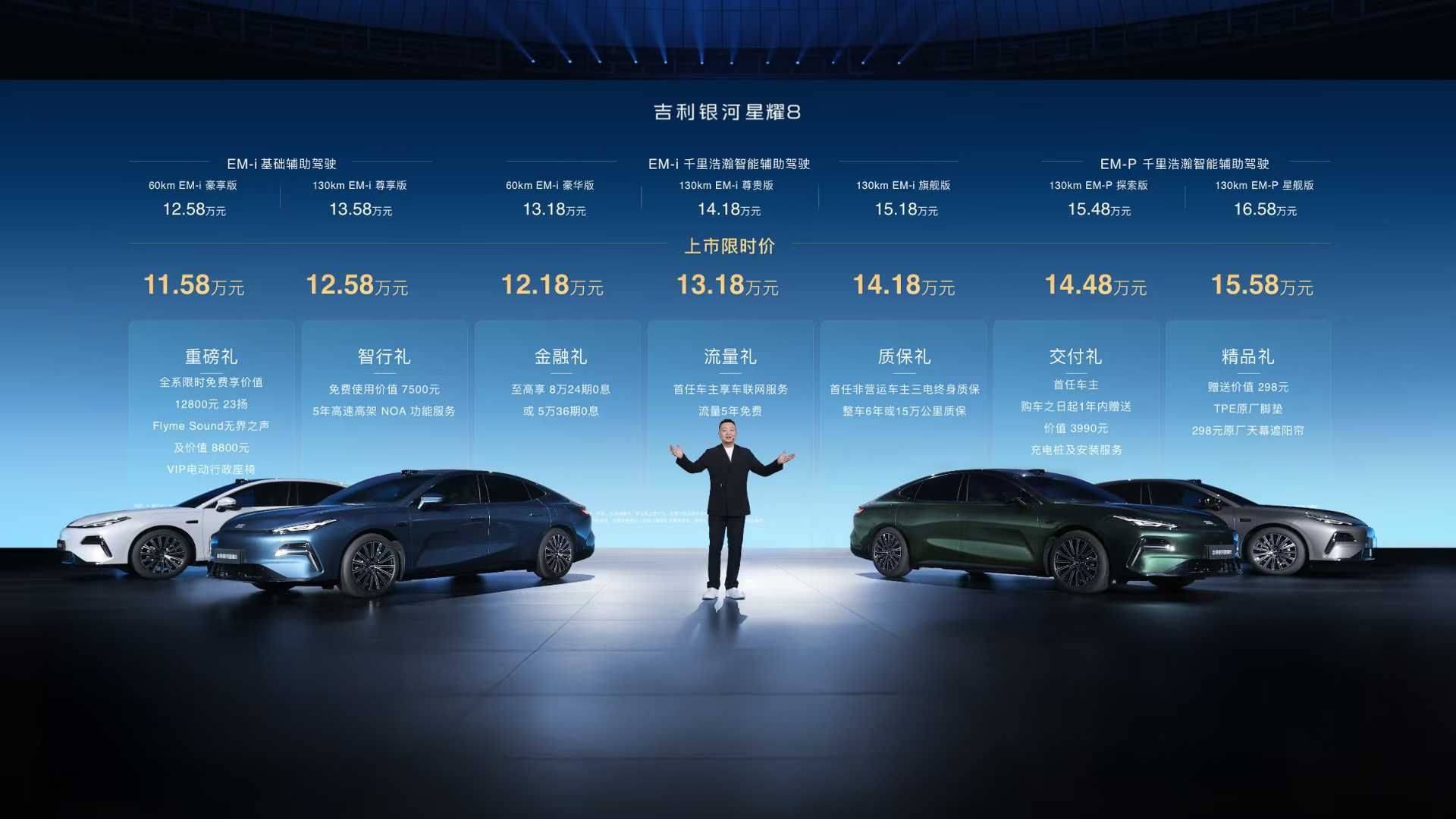 JN江南入口限时1158万起性价比爆棚银河星耀8保姆级购车手册(图1)