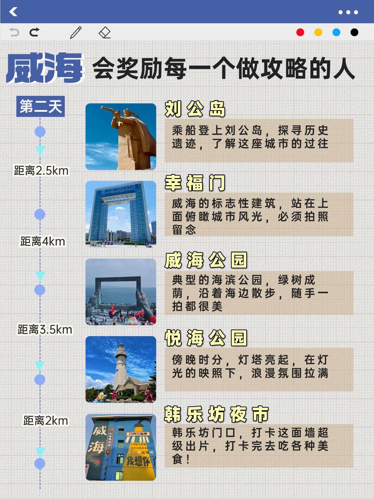 住宿与行程安排攻略，威海旅行篇