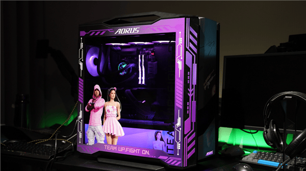 硬核性能技嘉AORUS为PCL赛事解说RASH悲喜定制电竞MOD主机美嘉体育(图7)