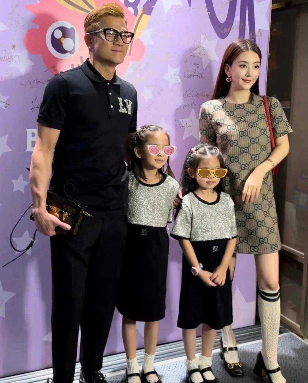 郭富城奖励老婆黑卡，方媛开心到澳门旅游，怀孕6个月还是小v脸