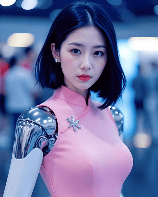 原创             女人地位不保？日本仿生“美女机器人”引热议，内部构造太逼真