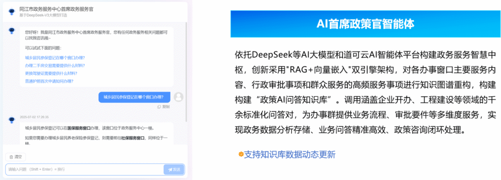 AI智能体+政务数字人一体机打造智慧新标杆pg模拟器电脑版道可云政务AI元宇宙平台：(图4)