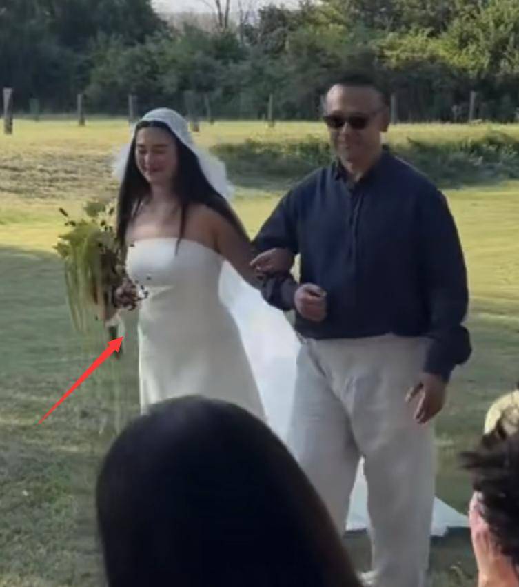 姜文31岁女儿结婚，姜一郎小腹凸起疑怀孕，外国女婿身份曝光