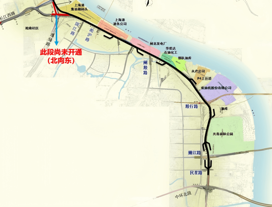 官宣！上海新增一条高架，明天10时通车！限速80公里/小时，通车范围示意图来了→