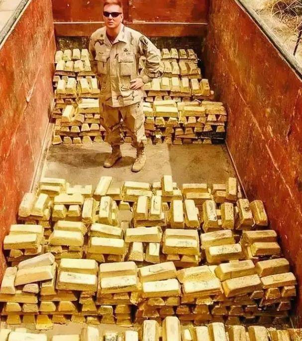 萨达姆孙子东山再起，携带10万大军气势汹汹，让美国归还60吨黄金