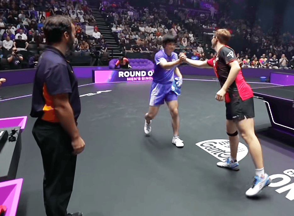 原创             男单8强诞生！张本智和惨遭惊天逆转，2-0连丢3局、浪费4个赛点