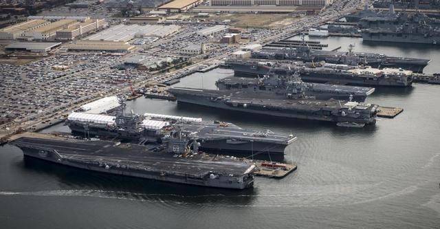 中国航母震撼亮相：核动力突破11万吨，美媒爆出猛料，新航母预计配有六代舰载机！