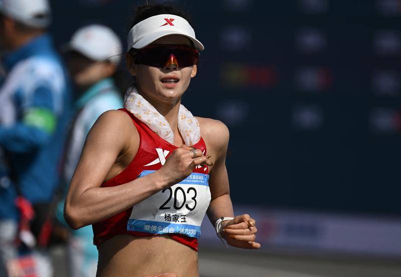 世界纪录保持者的统治力! 杨家玉竞走全运会三连冠