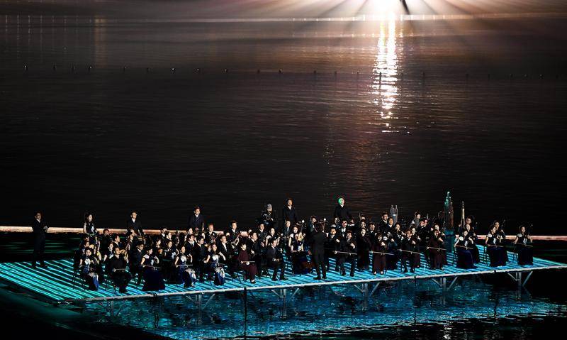 第十五届全国运动会闭幕式：海天为幕 同心绘梦