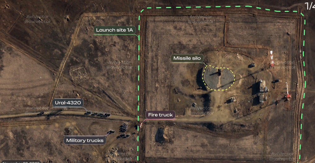 俄罗斯核导弹发射场,一夜间被夷为平地,爆炸惨状被西方卫星拍到!