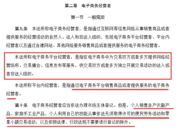 一文说清电商“一件代发”形式下贸易执照 税务注册恳求