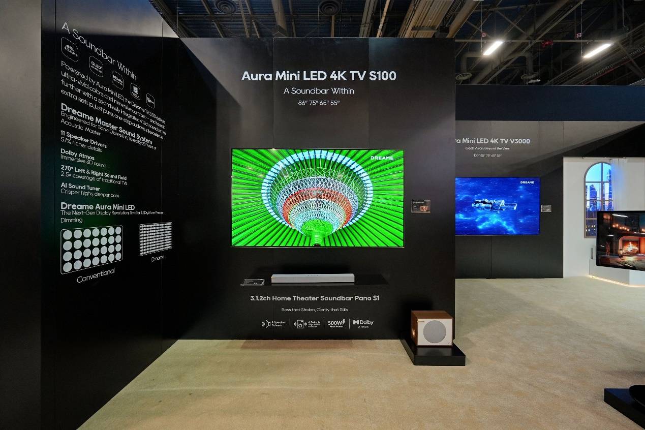 追觅电视CES首秀：拳拳到肉的创新 用三重AI重新发明电视！