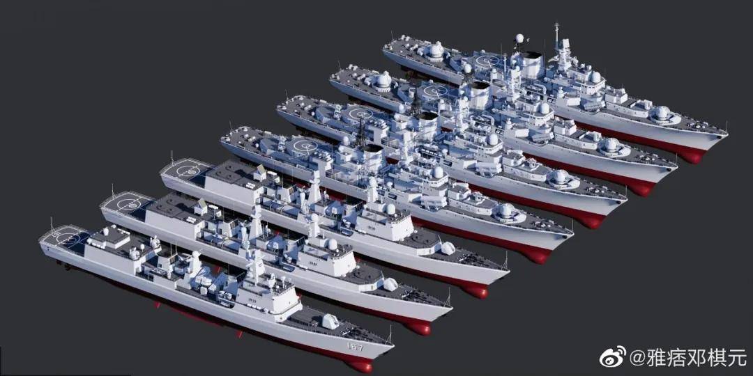 最后两艘“全蒸七子”开始改造！中国051C驱逐舰的传奇要落幕了？