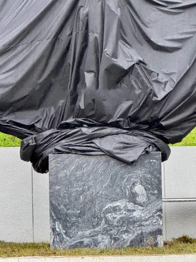 大S纪念雕像已落成！9层台阶藏爱意，具俊晔租住地点遥望大S墓园