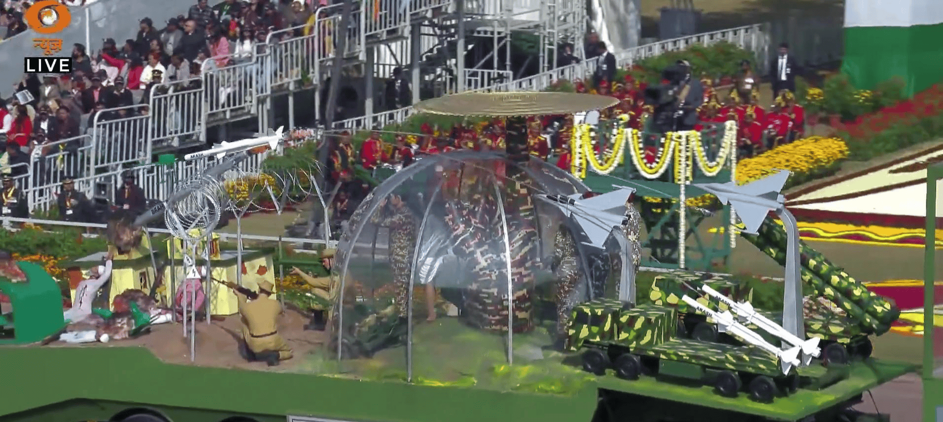 印度忙抓遮羞布，借阅兵宣告全球：击毁巴铁预警机，还炸了红旗9雷达