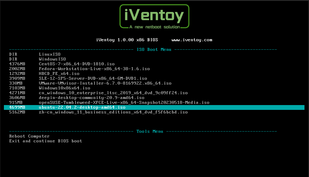iVentoy v1.0.23：一个U盘装下所有系统，免格式化更新的终极启动盘制作工具