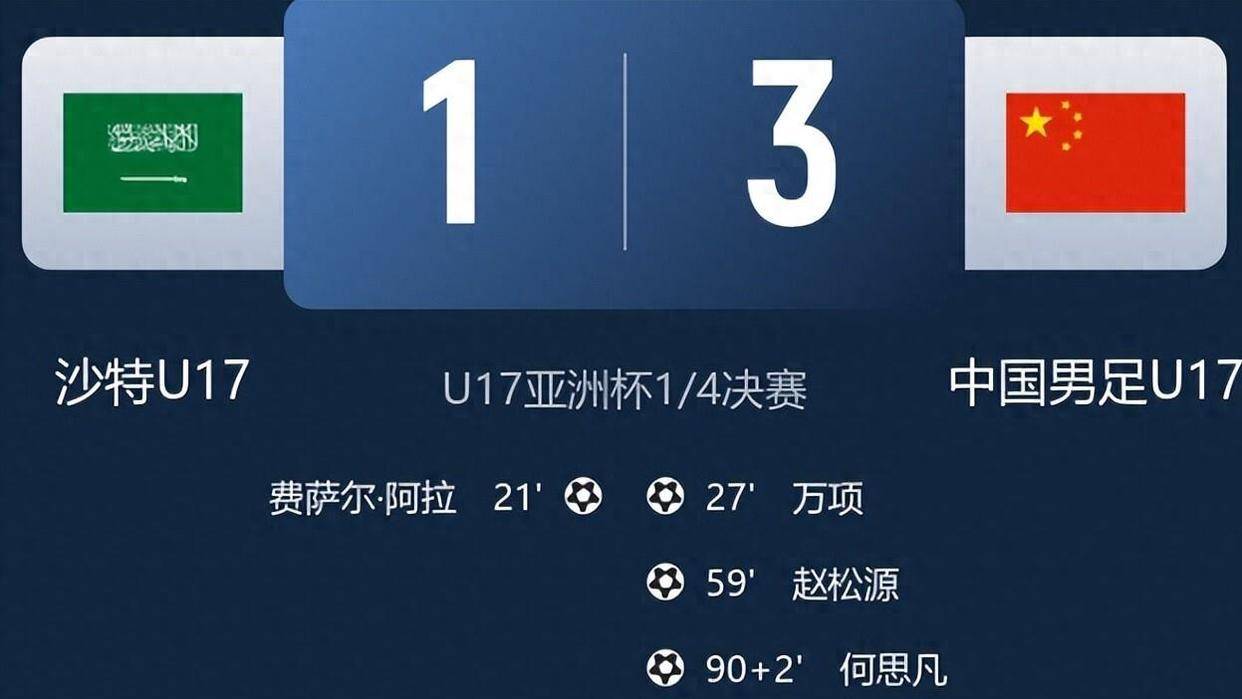 看完国足3-1逆转沙特球迷认清6个事实这次U17亚洲杯U23亚洲杯_U23直播_赛事直播LIVE夺冠希望拉满