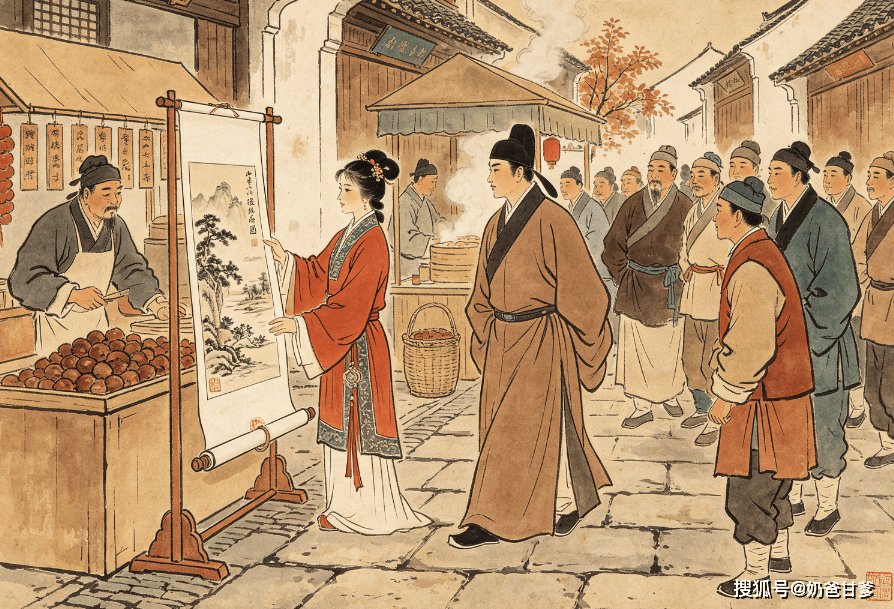 
        民间故事｜富家公子强买民女的一幅祖传古画，画师警告他画中有邪，公子不听，半月后家破人亡