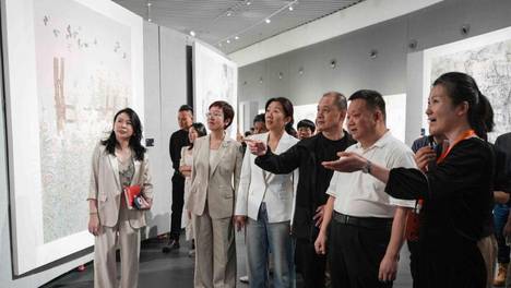 笔墨赓文脉 雅集书圣乡 第五届“同源”中国画作品展临沂启幕