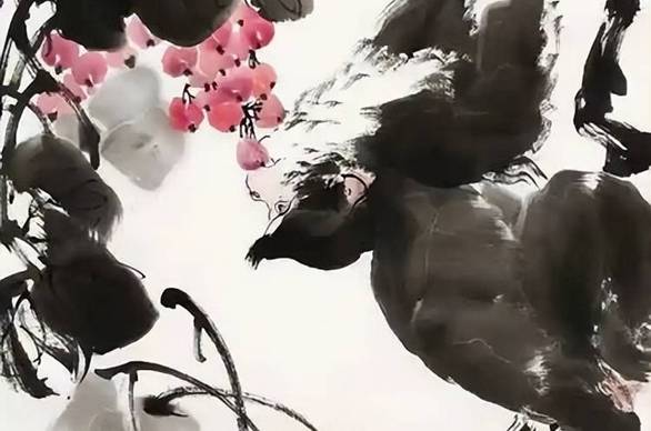 起猛了看见鹿挂着铃铛从水中跳出来了