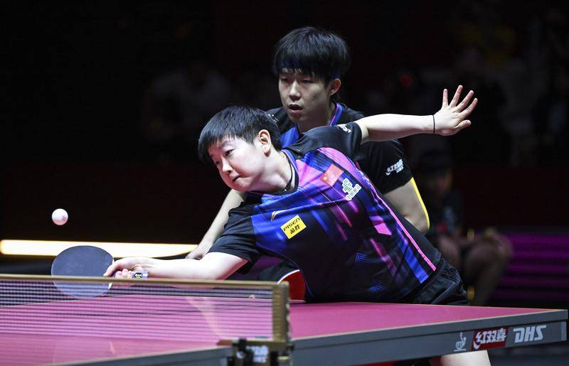 世乒赛-王楚钦/孙颖莎3-1击败日本组合 实现混双三连冠！