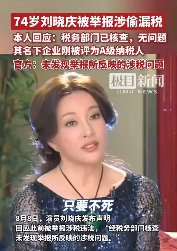 举报刘晓庆偷漏税当事人发声：我提交的证据是真实的