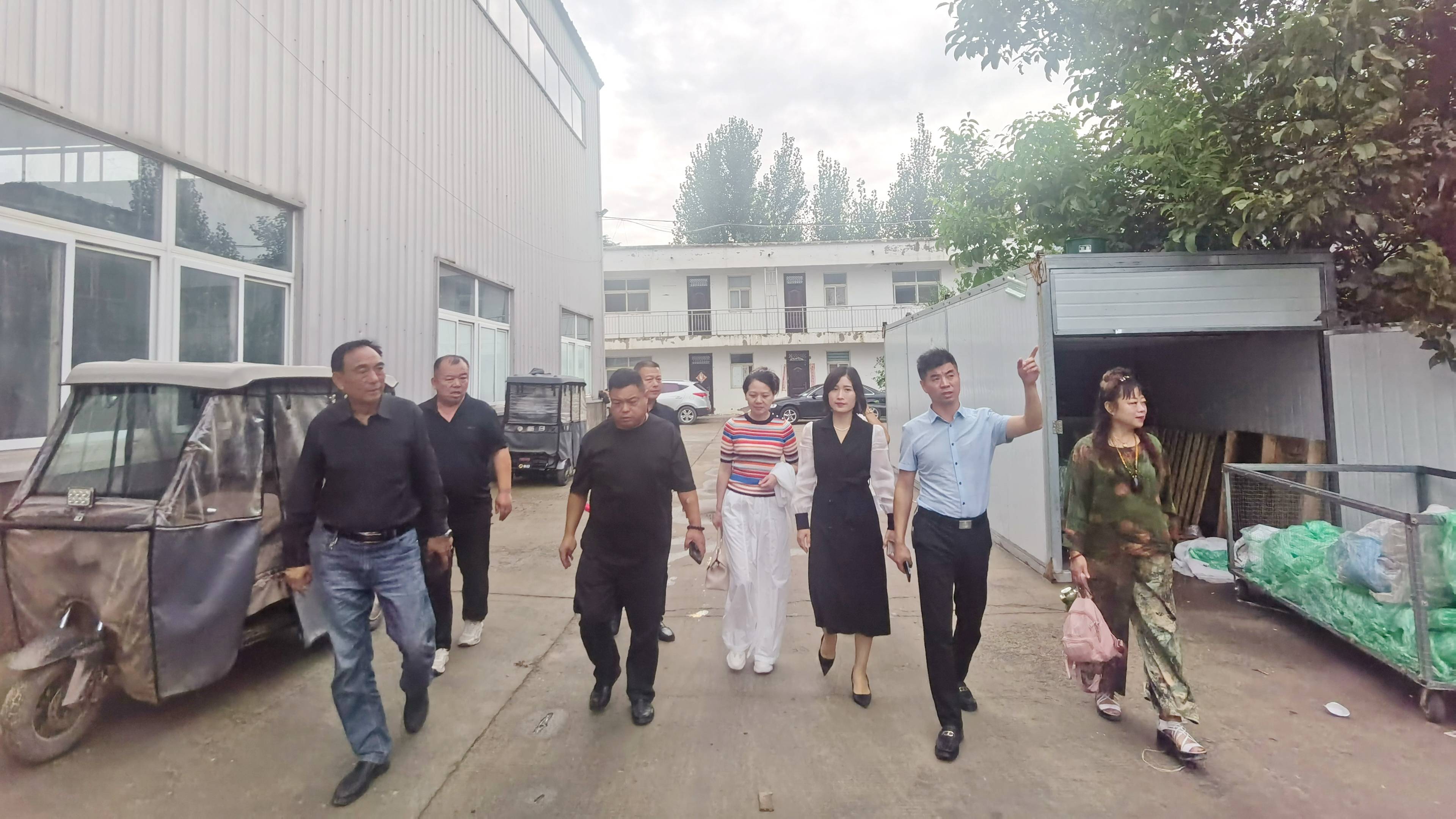 汴梁头条开封鼓楼区新联会开展新会员企业走访调研活动