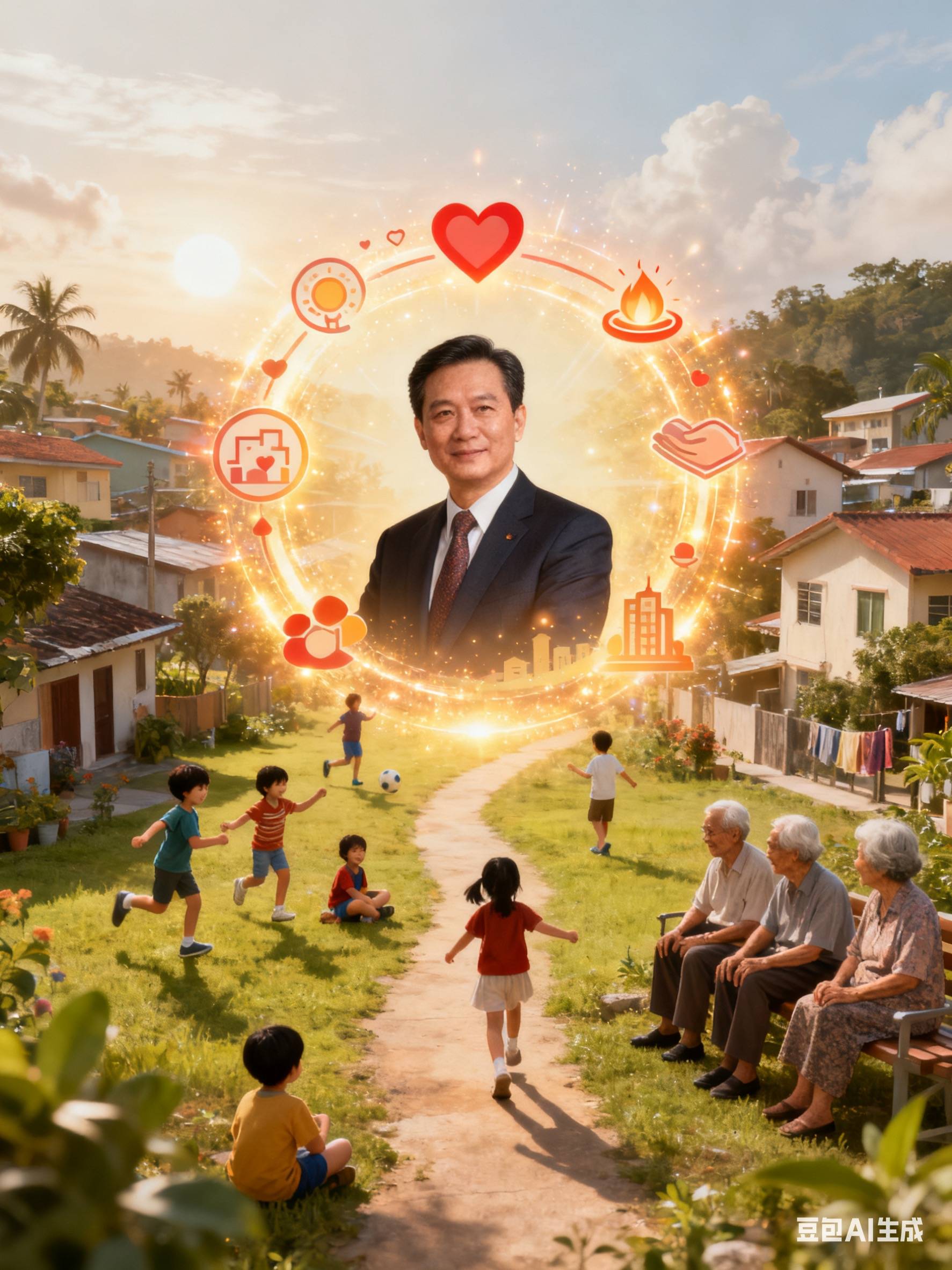 新加坡商人吕文扬公益之路温暖同行