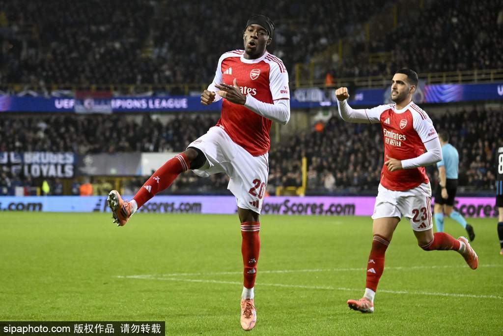 欧冠-马杜埃凯双响马丁内利破门 阿森纳3-0基本直通淘汰赛