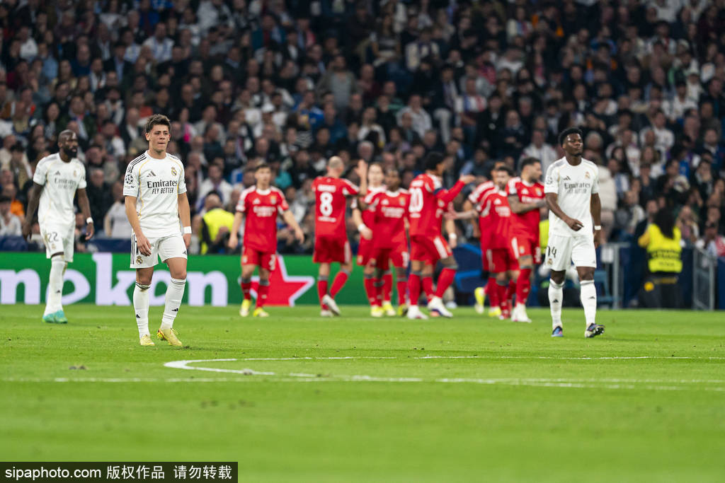 欧冠-维尼修斯破门巴尔韦德2助 皇马2-1本菲卡总分3-1晋级