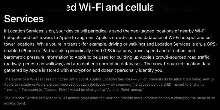 苹果定位服务被曝漏洞，可用于追踪部队行踪