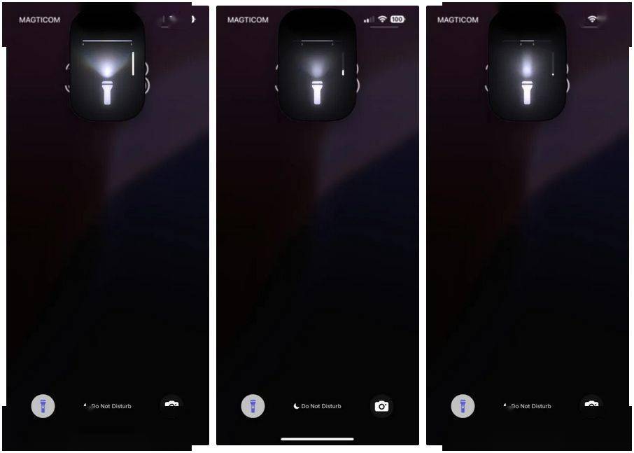 苹果独创，iOS 18 手电筒新增滑块：可调整光线强度和半径