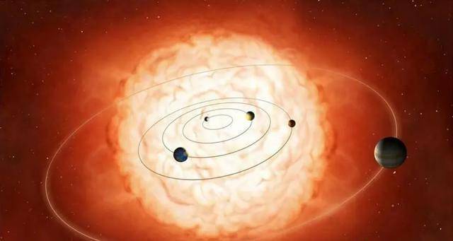 100亿个太阳放在太阳系吞掉土星已知最大恒星史蒂文森218装下(图7) 100亿个太阳放在太阳系吞掉土星已知最大恒星史蒂文森218装下(图7)