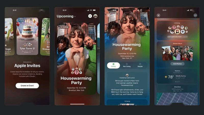苹果推出全新“Invites”应用助力用户轻松策划各类活动赢博体育官网(图2)