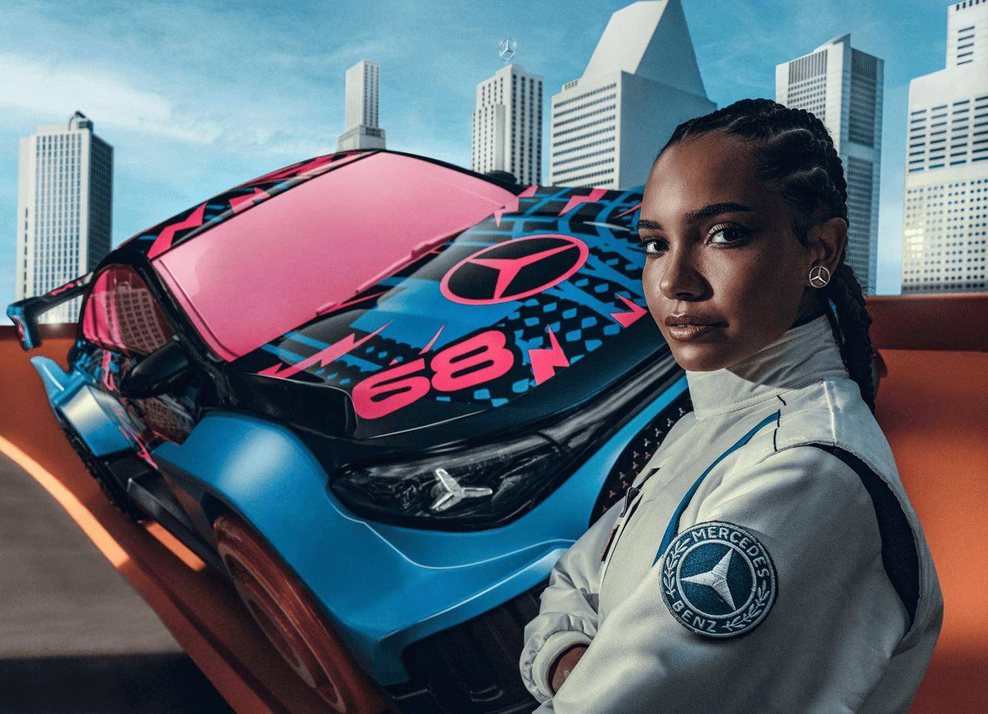 奔驰发布“成年人的玩具”：Hot Wheels 版 CLA 概念车亮相