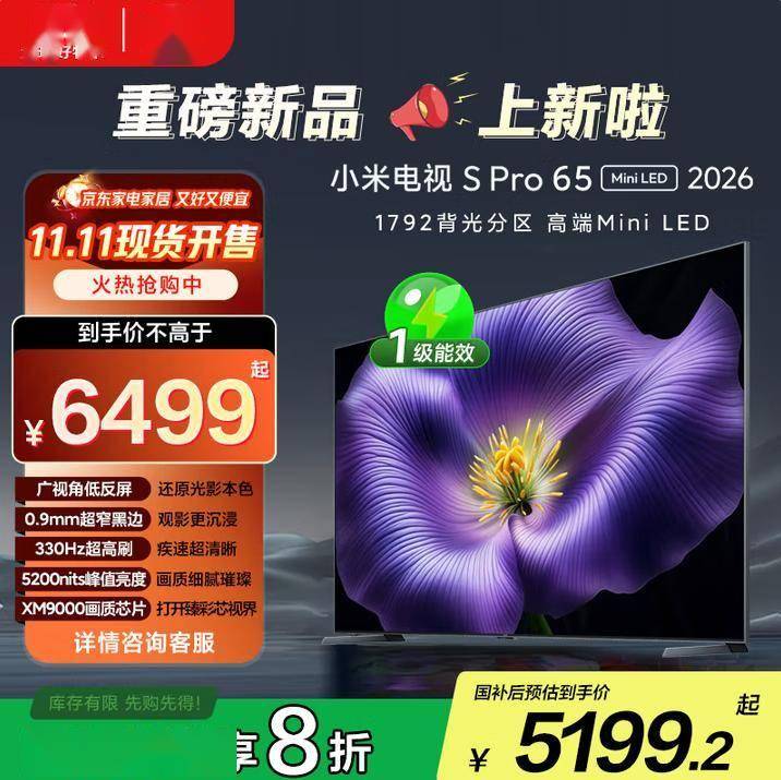 Mini LED电视的沉浸式体验革命EVO真人平台家庭影院新标杆：小米(图3)