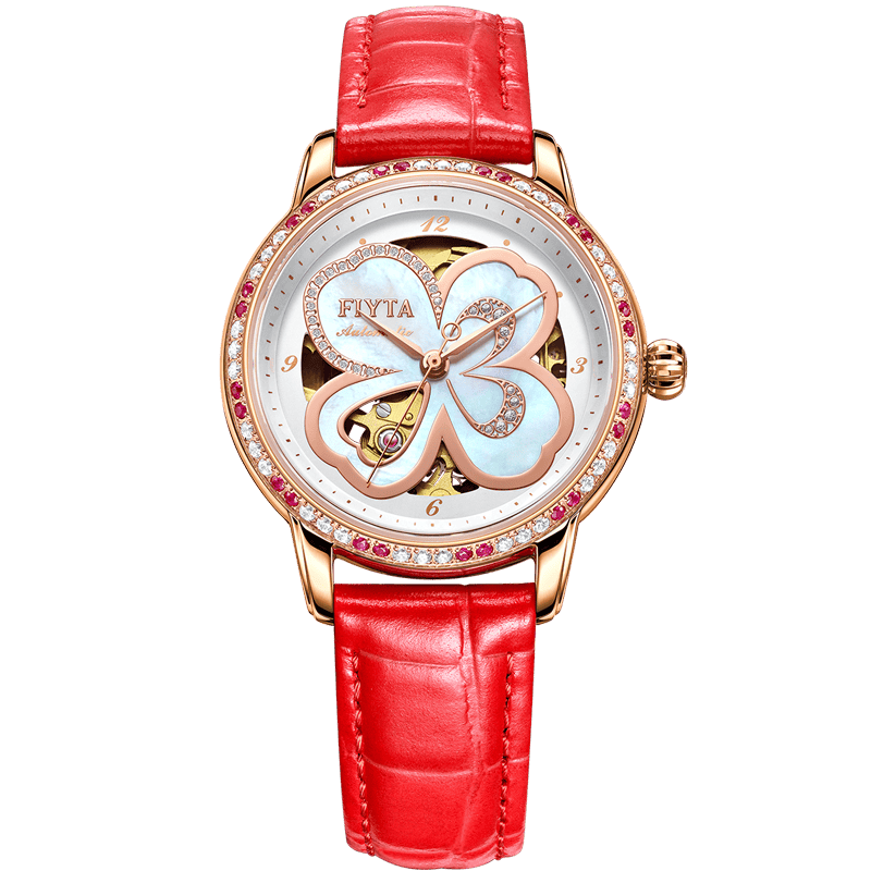 让爱与韶华同行——飞亚达四叶草系列刻板外