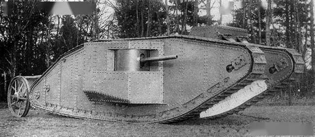 英国装甲战斗车辆（18）：1916年首批量产的“菱形”坦克