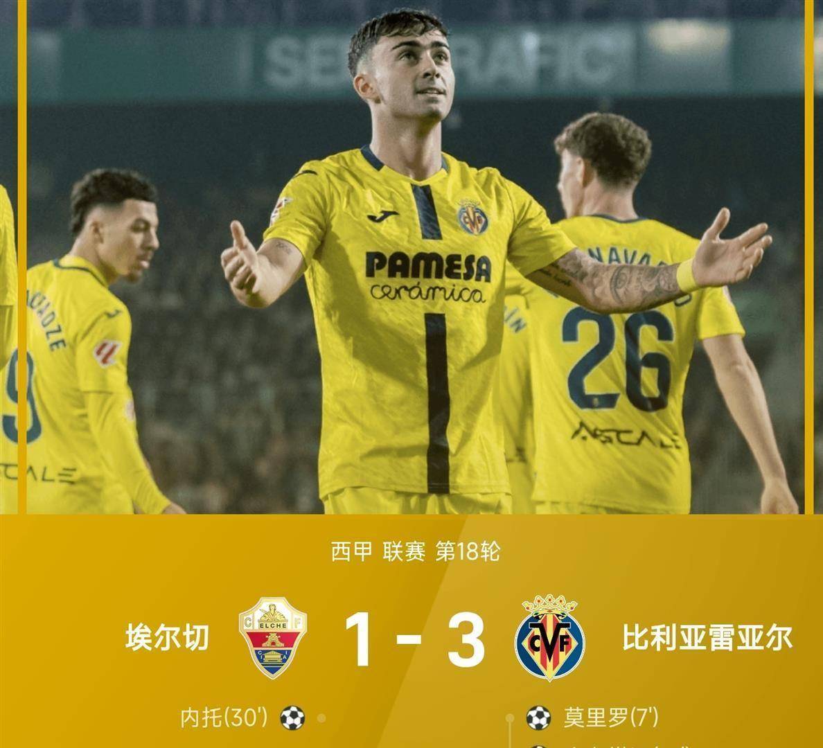 西班牙足球甲级联赛紧随巴萨2-0西班牙人塞尔塔4-1蝙蝠黄潜3-1西甲积分榜揭晓